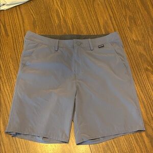 Patagonia Men's Slate Blue Flat Front Shorts